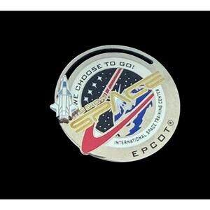 Disney EPCOT Mission SPACE 2003 Shuttle Spinner Pin Official Trading